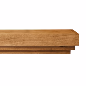 Fireside Finishings Crosby Wood Mantel Shelf