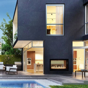 Stellar Custom Outdoor Gas Fireplace