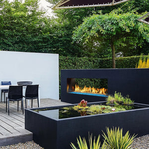 Stellar Custom Outdoor Gas Fireplace