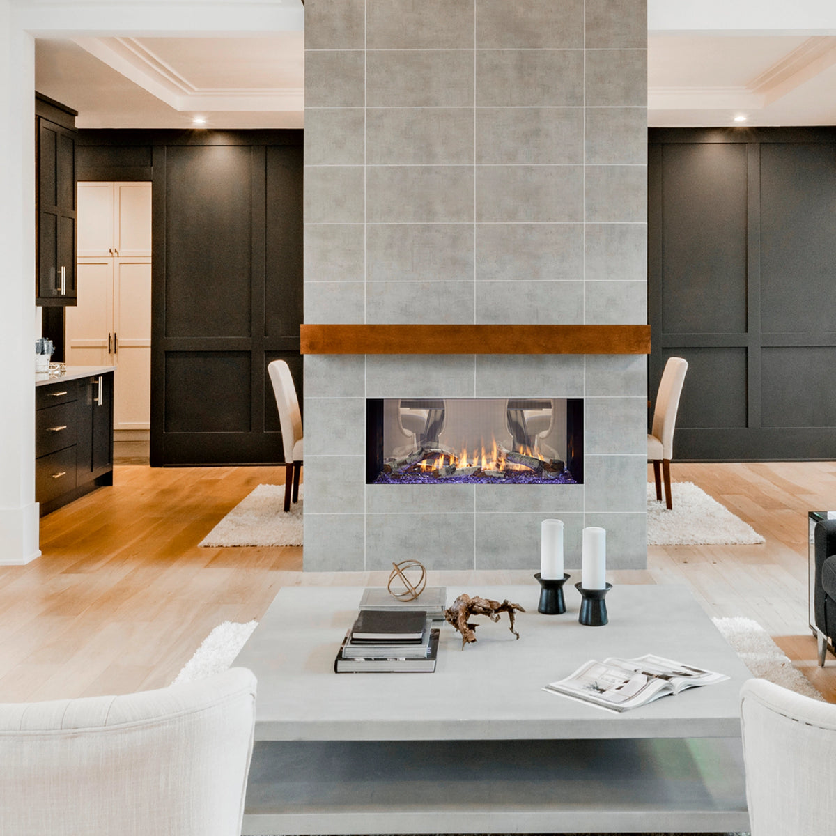 Heat & Glo Primo II Double Sided Gas Fireplace