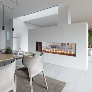 Heat & Glo Primo II Double Sided Gas Fireplace