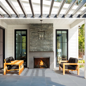 Outdoor Lifestyles Courtyard Gas Fireplace