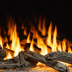 Stellar Enlight Bay Three Sided Gas Fireplace