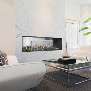 Stellar Enlight Double Sided Gas Fireplace