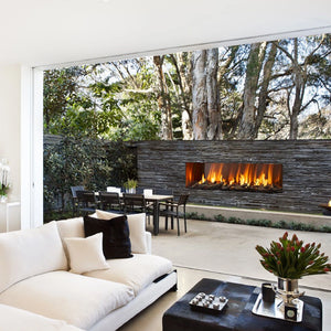 Stellar Custom Outdoor Gas Fireplace