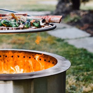 Breeo X Series 24 Smokeless Wood Fire Pit