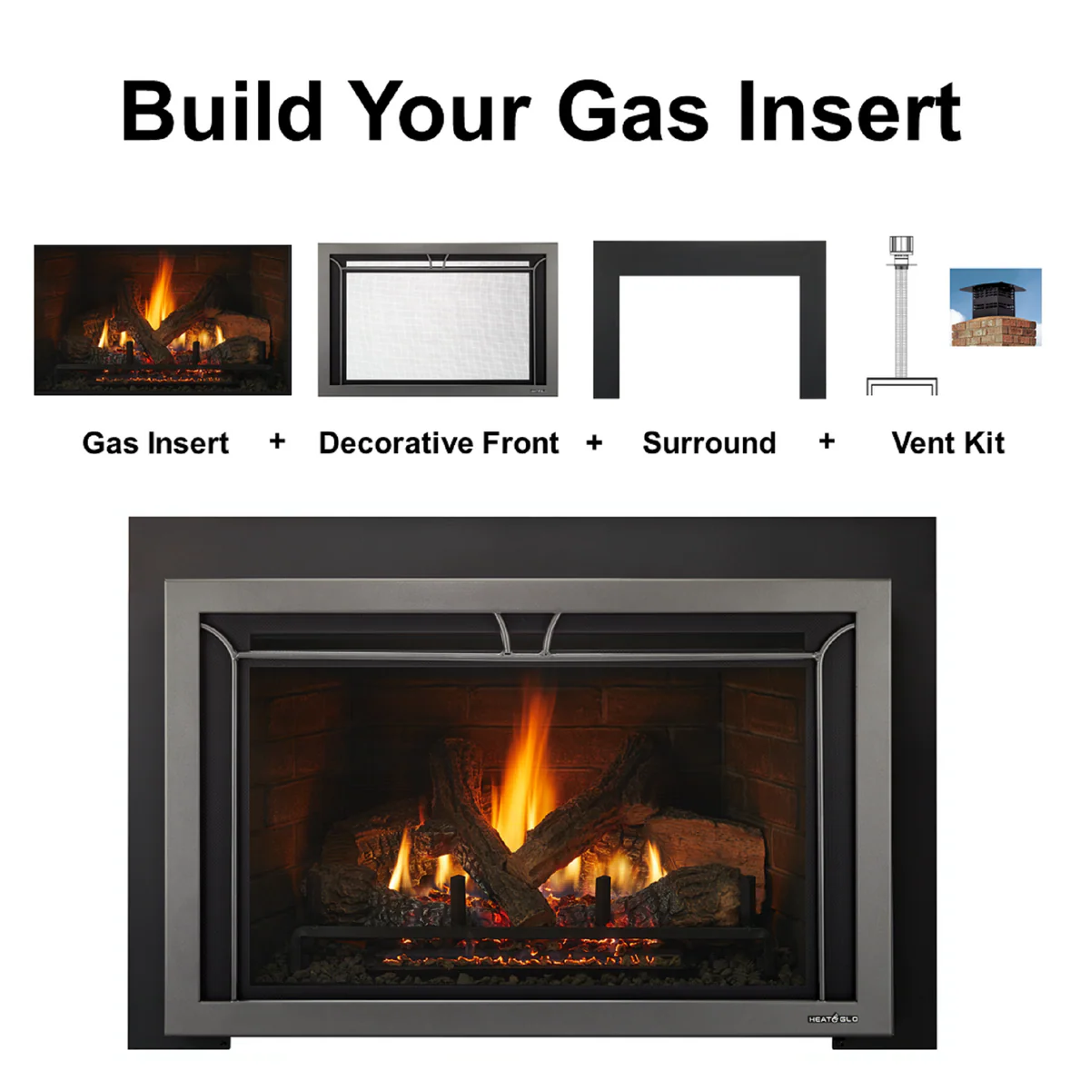 Heat & Glo Escape Gas Insert