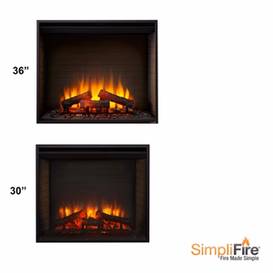 SimpliFire Built-In Electric Fireplace