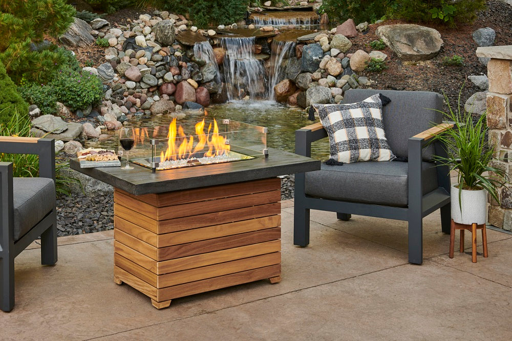 Outdoor Design Ideas for Gas Fire Tables