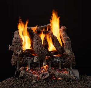 Heat & Glo Outdoor Heritage Oak Gas Log Set