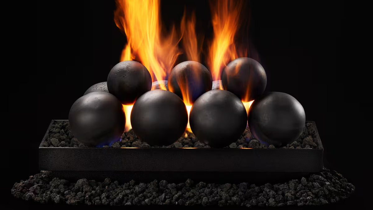 Heat &amp; Glo Contemporary Gas Log Set