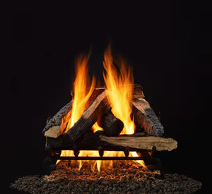 Heat & Glo Kindled Stack Gas Log Set