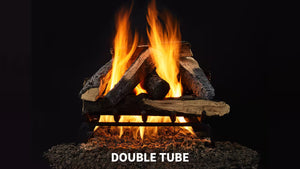 Heat & Glo Kindled Stack Gas Log Set