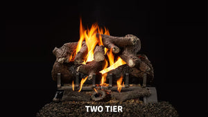 Heat & Glo Outdoor Heritage Oak Gas Log Set
