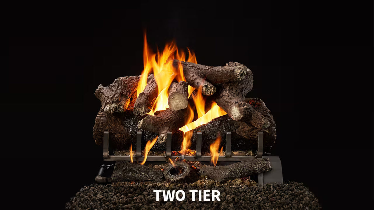 Outdoor Heritage Oak Gas Log Set