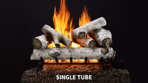 Heat & Glo Woodland Birch Vented Gas Log Set