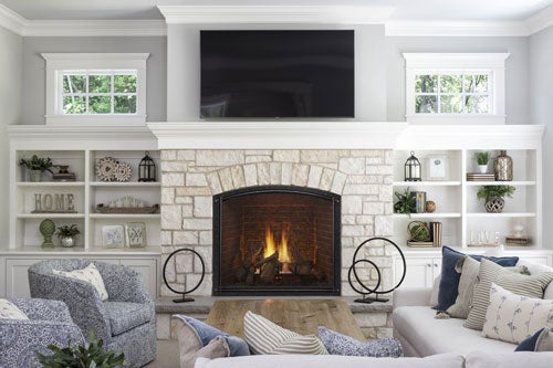 True Gas Fireplace