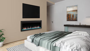 SimpleFire Allusion Slim Electric Fireplace