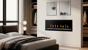 SimpleFire Allusion Edge Linear Fireplace