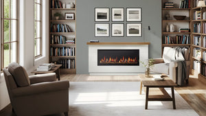 SimpleFire Allusion Edge Linear Fireplace