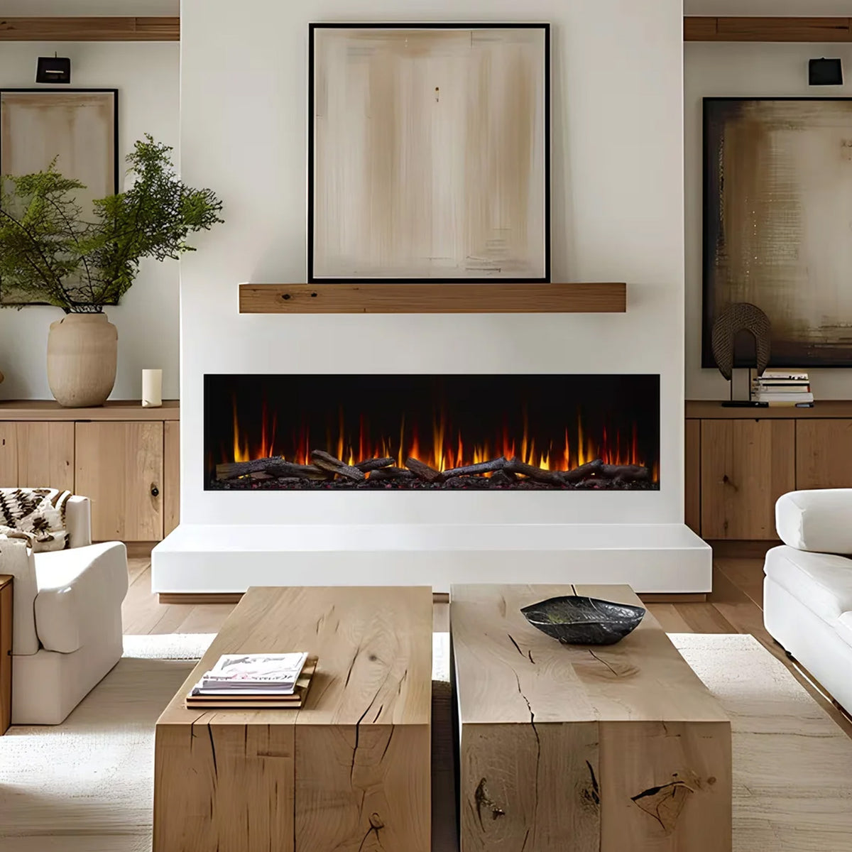 SimpleFire Triton Electric Fireplace