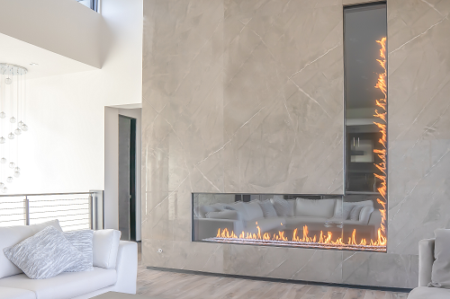 Custom Gas Fireplace
