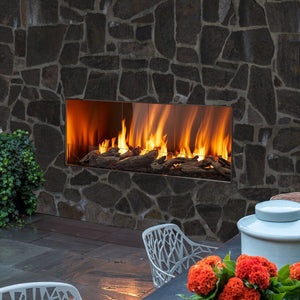 Stellar Custom Outdoor Gas Fireplace