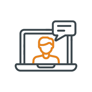 Virtual consultation icon