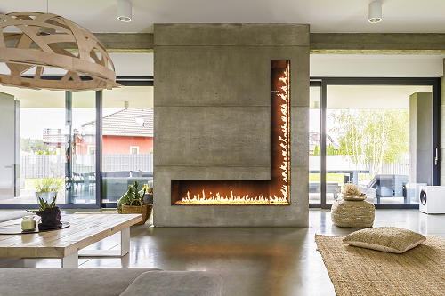 Custom Gas Fireplace