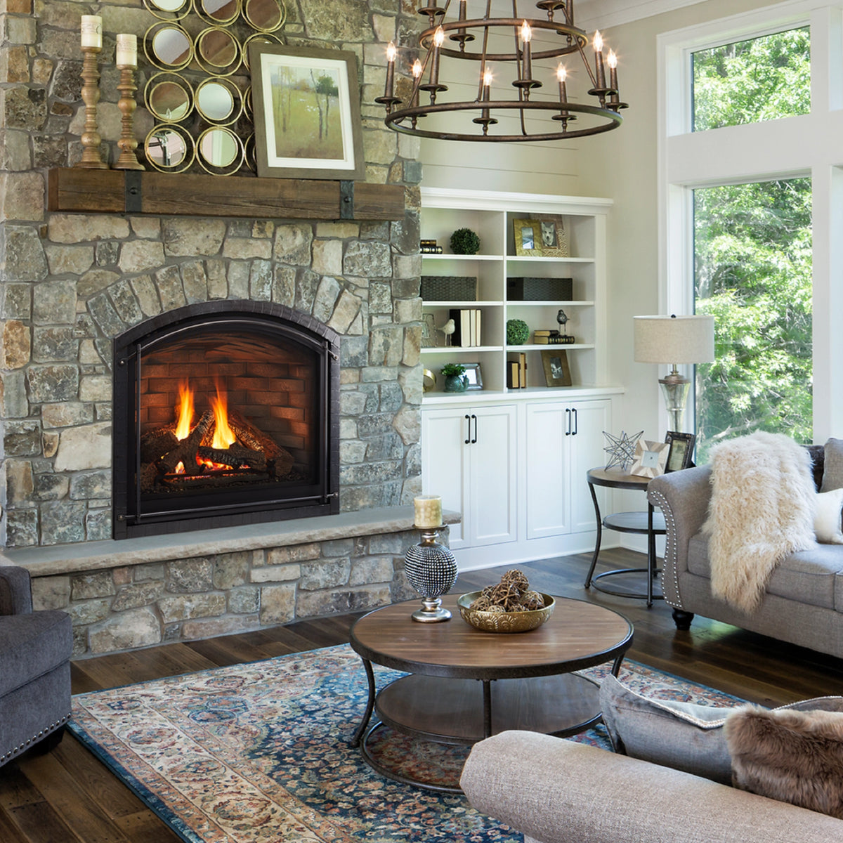 Heat &amp; Glo Cerona Gas Fireplace