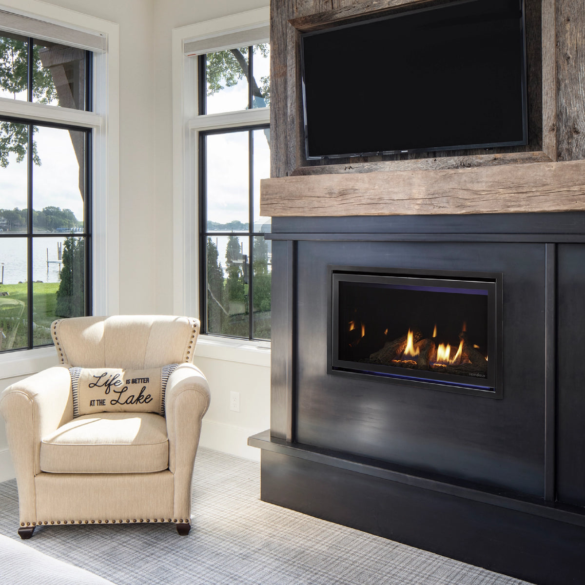 Heat &amp; Glo Cosmo Gas Fireplace