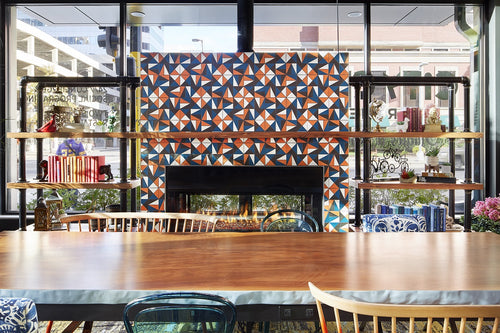 Mezzo See-Through Gas Fireplace