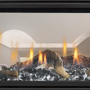 Heat & Glo Mezzo Double Sided Gas Fireplace