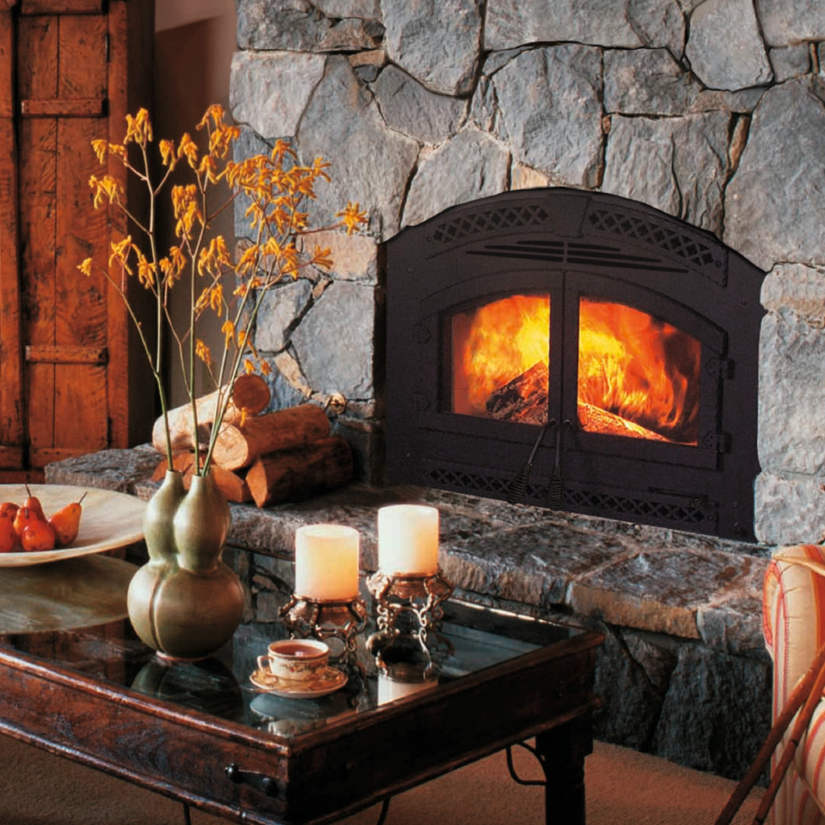 Heat &amp; Glo Northstar Wood Fireplace