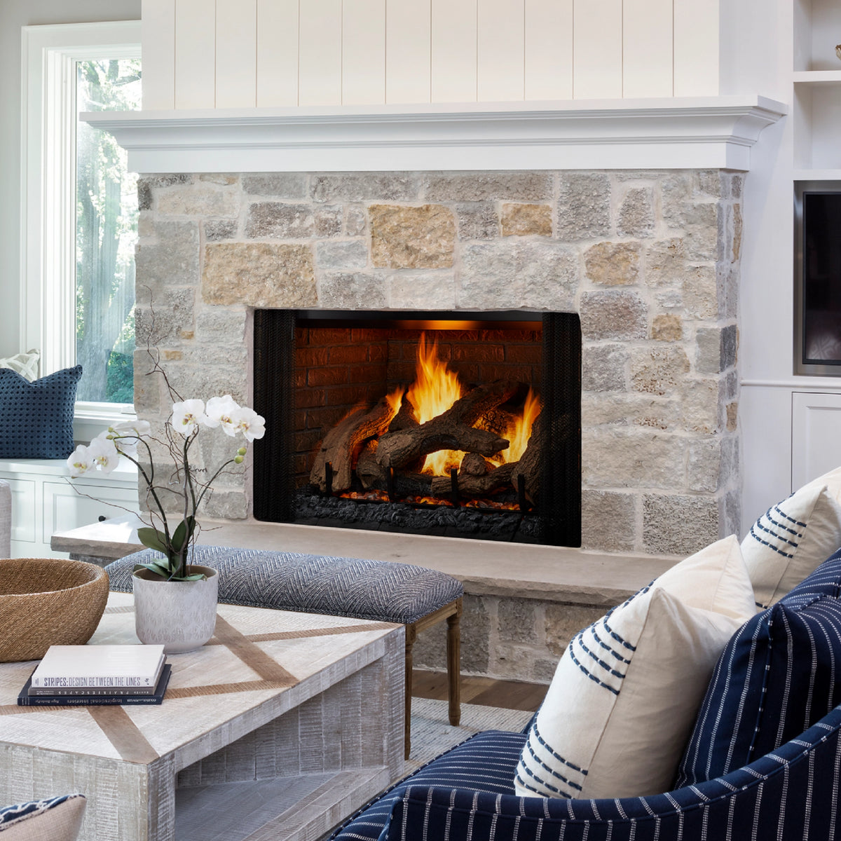 Heat &amp; Glo Phoenix TrueView Gas Fireplace