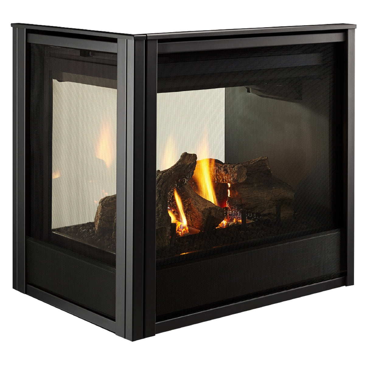 Hearth &amp; Home Technologies Three Sided Pier Gas Fireplace