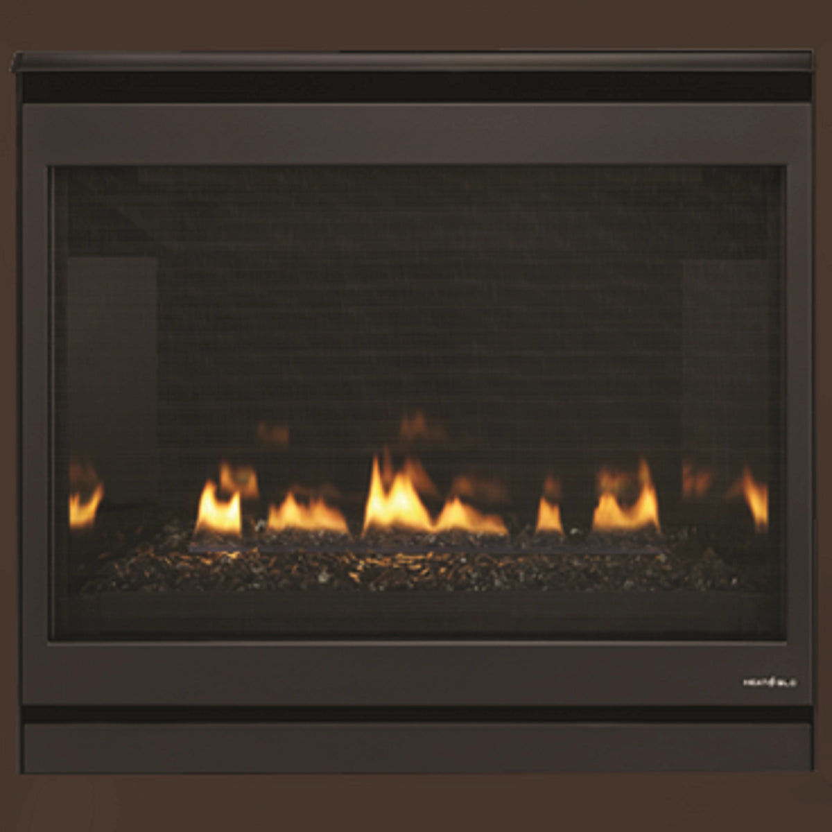 Heat &amp; Glo Slim Line SL Fusion Gas Fireplace