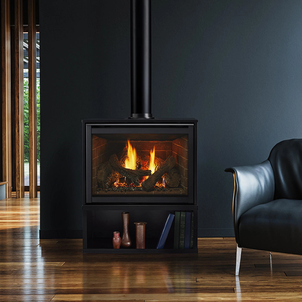 Heat &amp; Glo Supreme Gas Fireplace