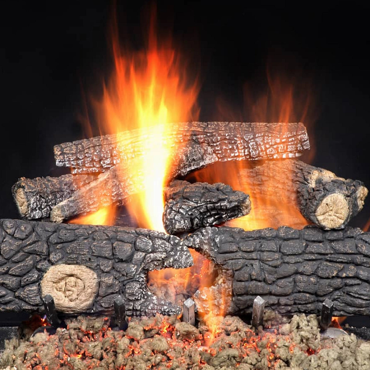 Hearth & Home Outdoor Realwood Gas Log Set