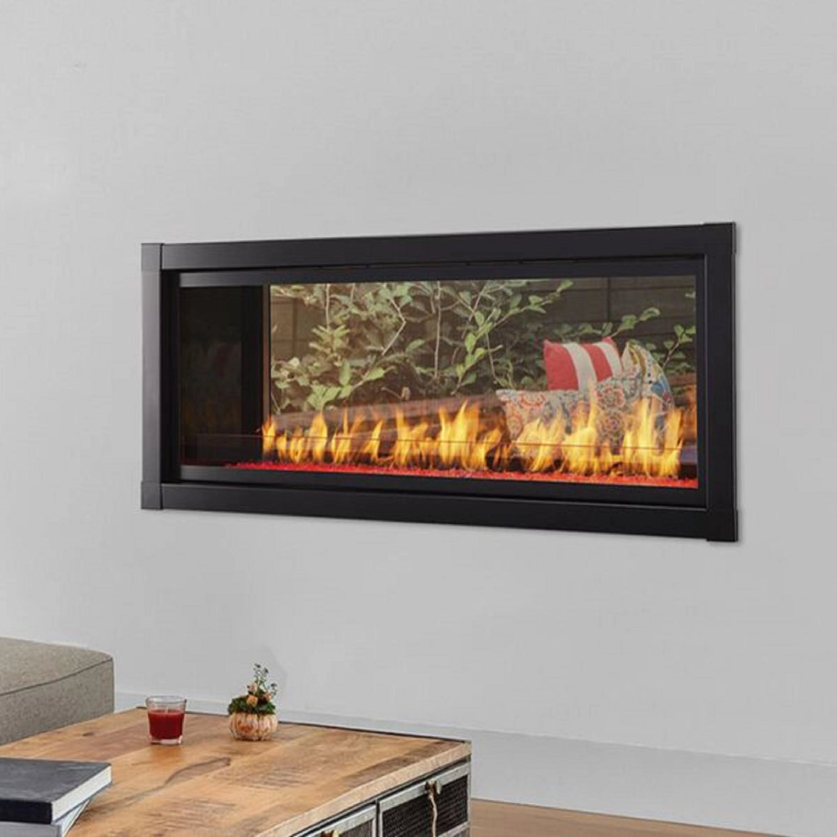 Monessen Artisan Double Sided Gas Fireplace