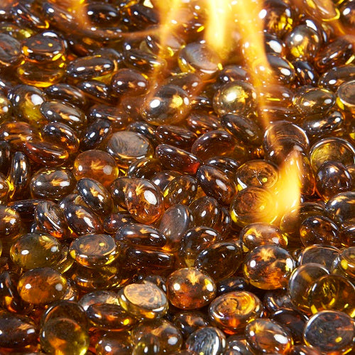 Choose Optional Fire Media & Logs - OGC 30" Round