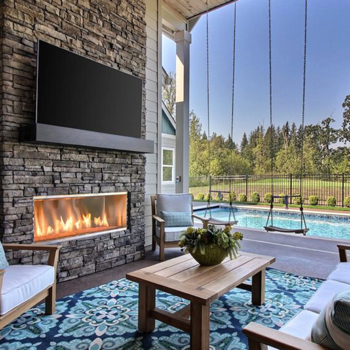 Outdoor Lifestyles Lanai Gas Fireplace