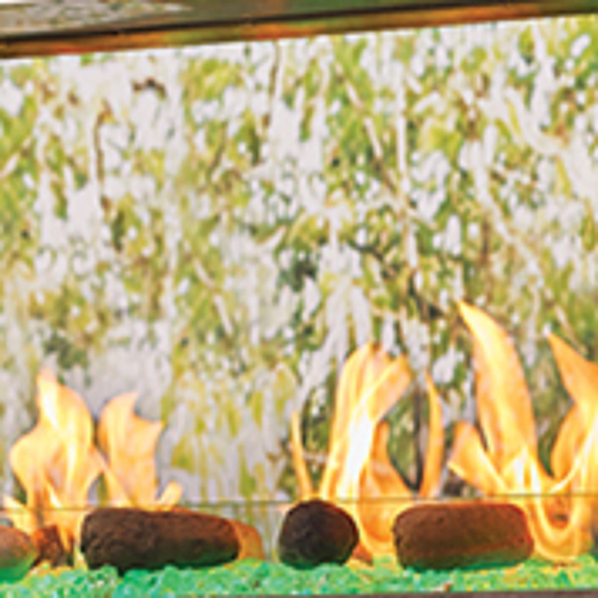 Outdoor Lifestyles Lanai Double Sided Gas Fireplace