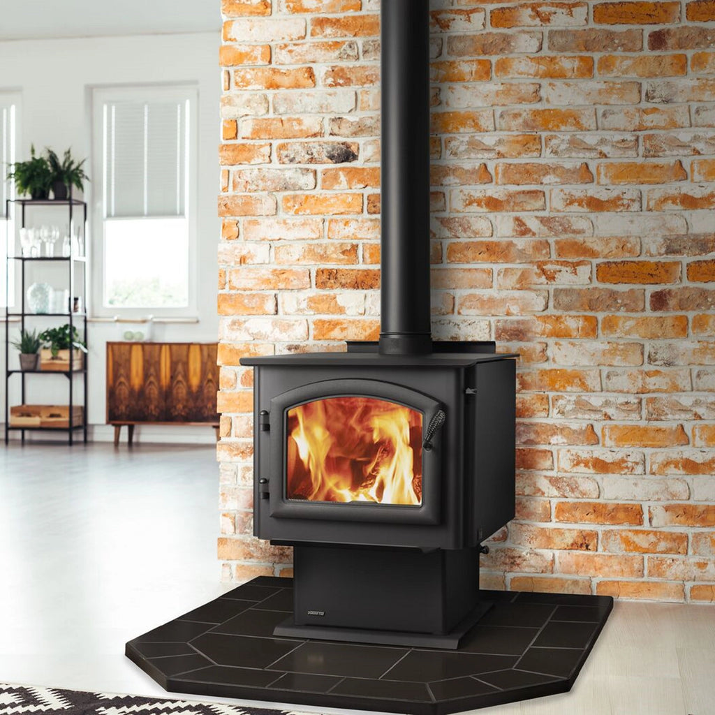 Quadra-Fire 4300 Millennium Wood Stove - Fireside Hearth & Home Quadra-Fire 4300 Millennium Wood Stove - Fireside Hearth & Home