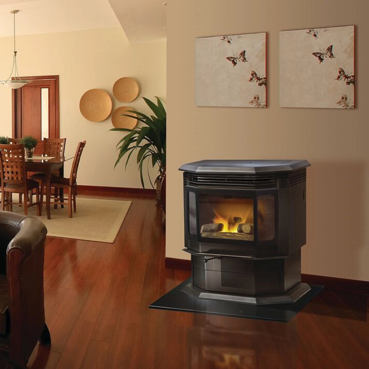 Quadra-Fire Classic Bay 1200 Pellet Stove