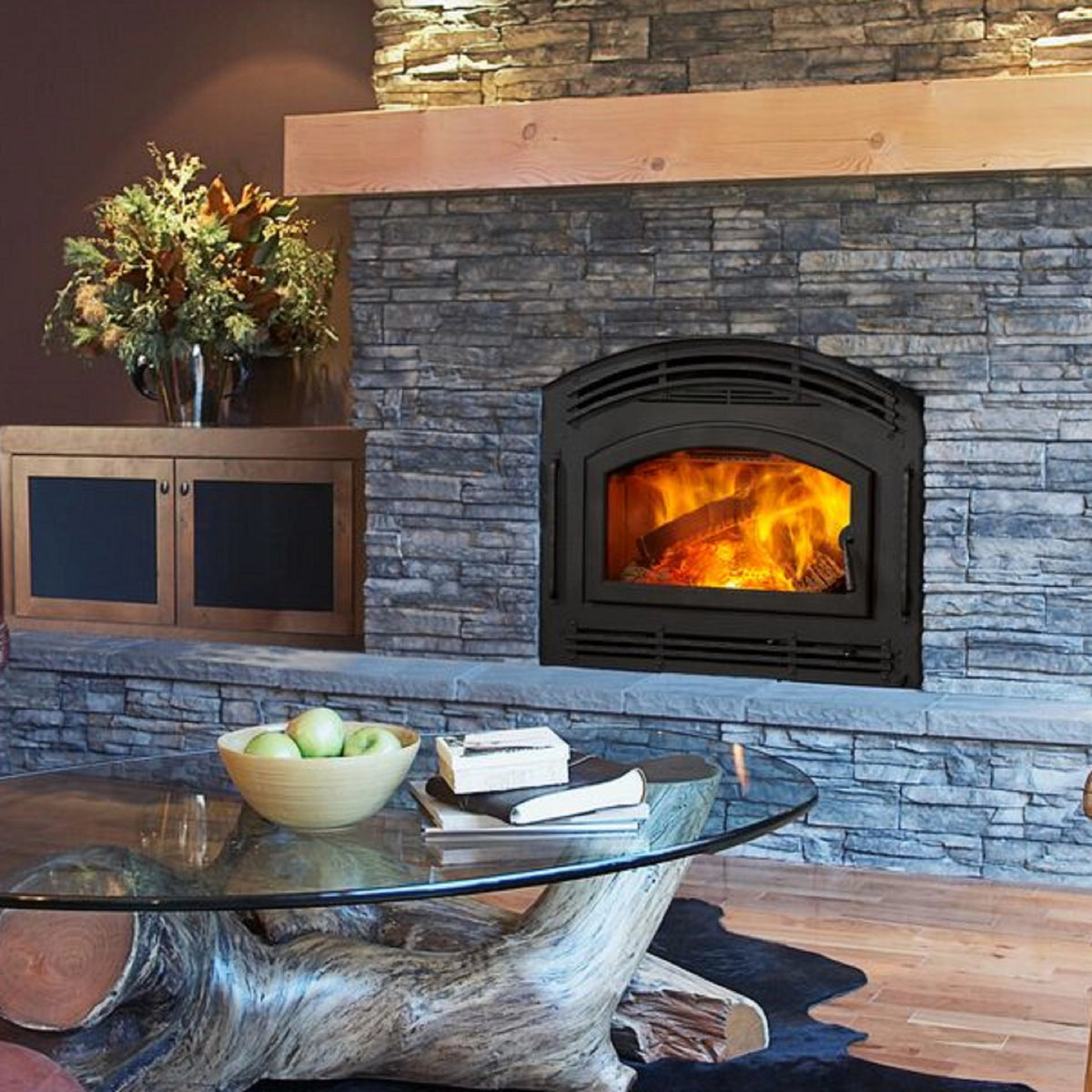 Quadra-Fire Pioneer II Wood Fireplace