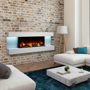SimpliFire Format Electric Fireplace