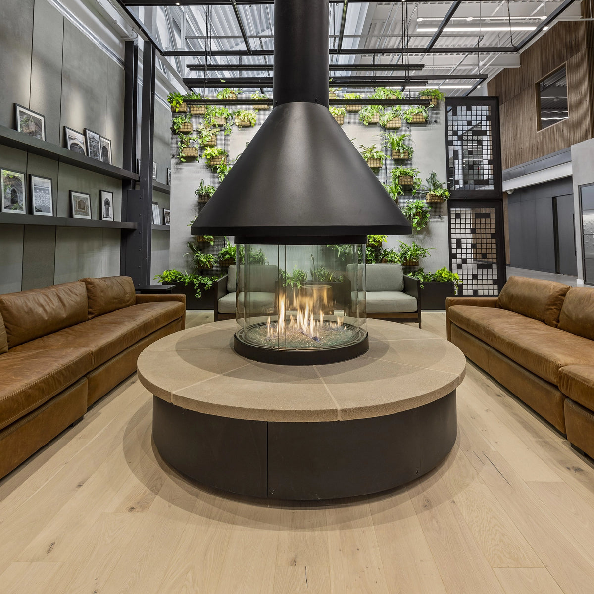 Stellar Custom Gas Fireplace