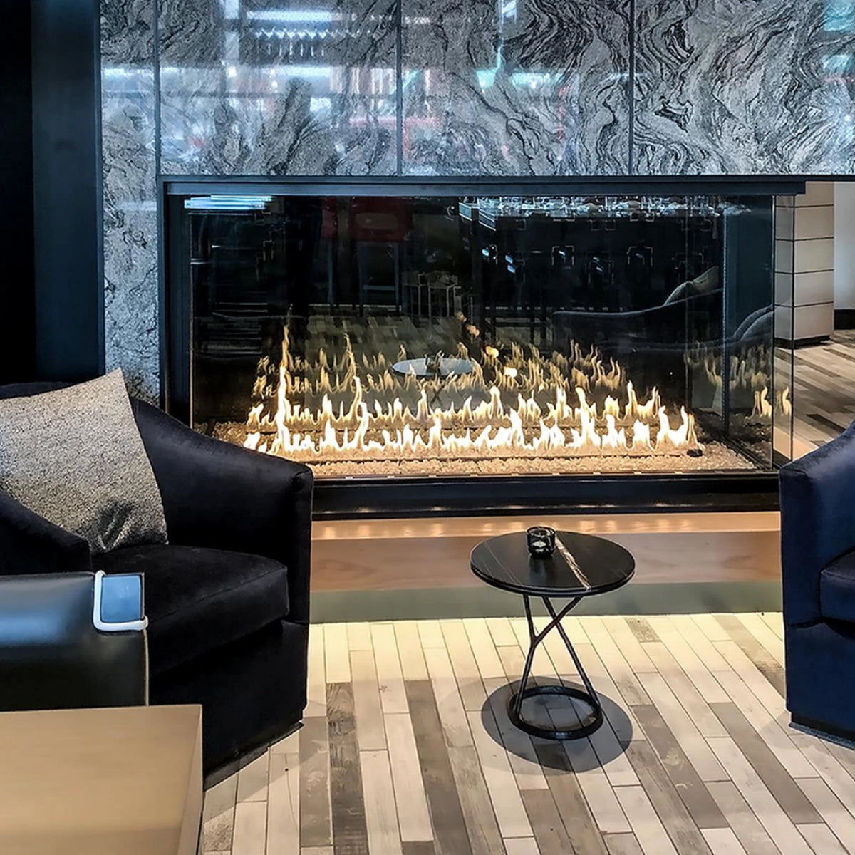 Stellar Enlight Corner Gas Fireplace