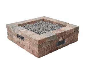 Outdoor GreatRoom Bronson Square Fire Pit Kit